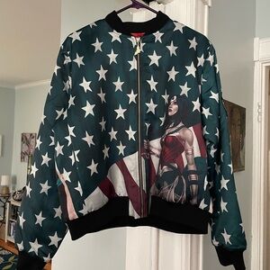 Blackmilk Wonder Woman Bomber Jacket